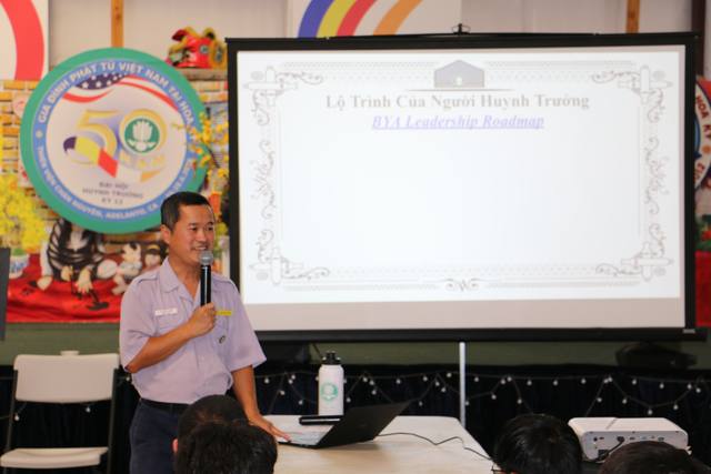 Slide tựa đề Lộ Trình Của Người Huynh Trưởng
