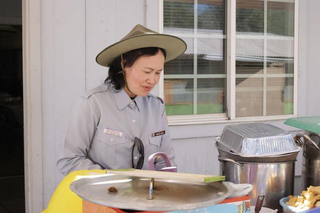 Nồi phở chay trước giờ cơm trưa