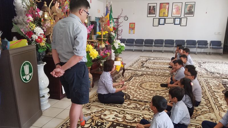Lễ Lên Đoàn GĐPT Huyền Quang ngày 23 tháng 10 năm 2016 — tấm 1