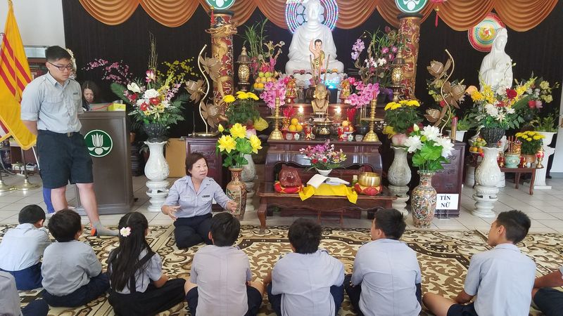 Lễ Lên Đoàn GĐPT Huyền Quang ngày 23 tháng 10 năm 2016 — tấm 2