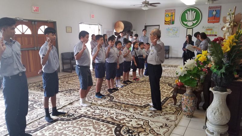 Lễ Lên Đoàn GĐPT Huyền Quang ngày 23 tháng 10 năm 2016 — tấm 9