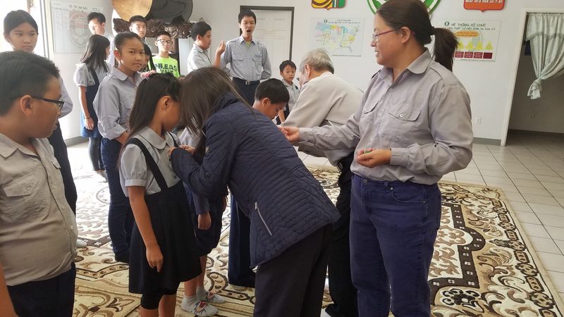 Lễ Lên Đoàn GĐPT Huyền Quang ngày 23 tháng 10 năm 2016 — tấm 14