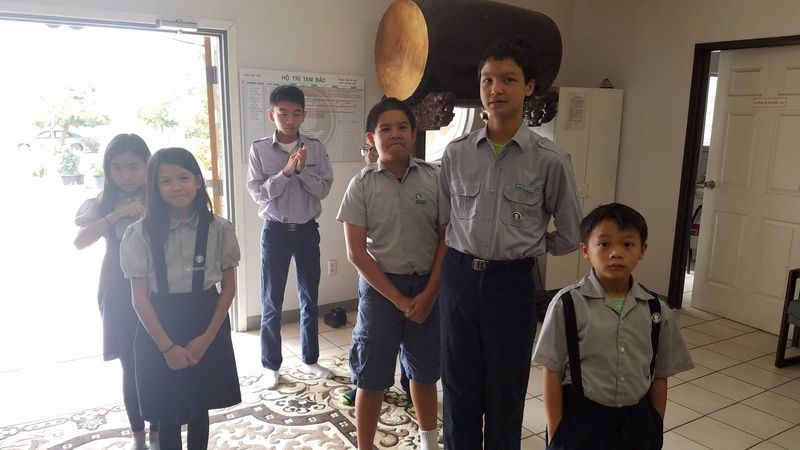 Lễ Lên Đoàn GĐPT Huyền Quang ngày 23 tháng 10 năm 2016 — tấm 16