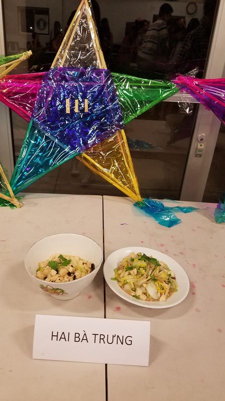 Lồng đèn ngôi sao của đội One finished star